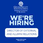 We're Hiring - Director of External and Alumni Relations